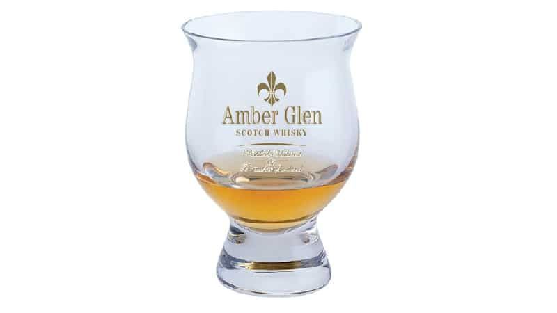 Amber Glen Scotch Whisky Goblet