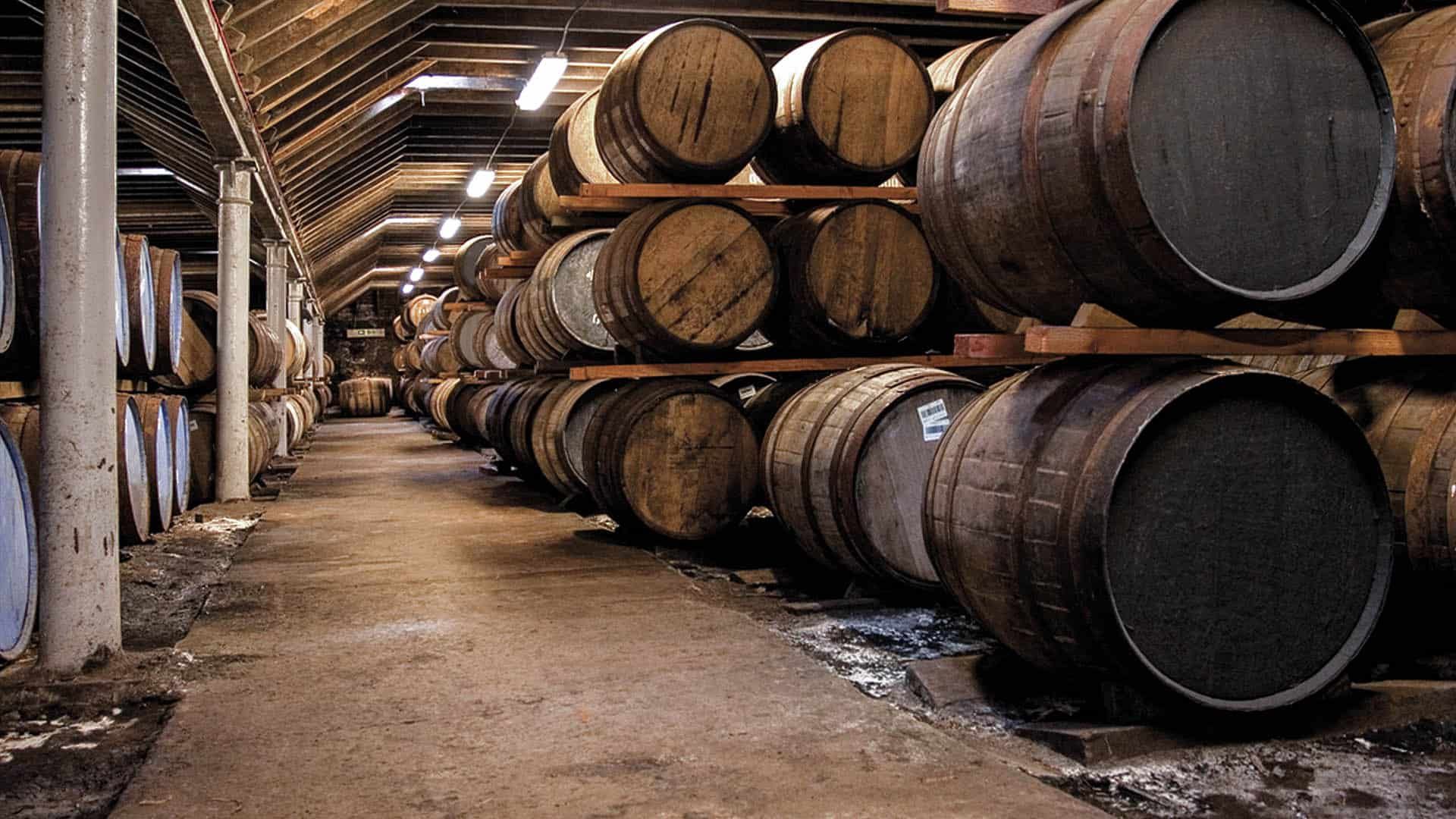Cask Barrels of Whisky